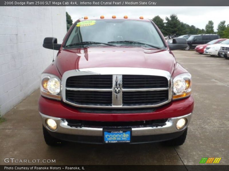 Inferno Red Crystal Pearl / Medium Slate Gray 2006 Dodge Ram 2500 SLT Mega Cab 4x4