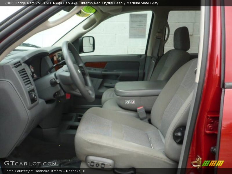 Inferno Red Crystal Pearl / Medium Slate Gray 2006 Dodge Ram 2500 SLT Mega Cab 4x4