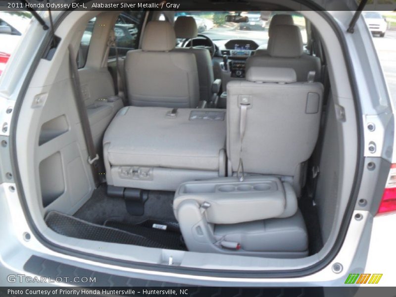 Alabaster Silver Metallic / Gray 2011 Honda Odyssey EX-L