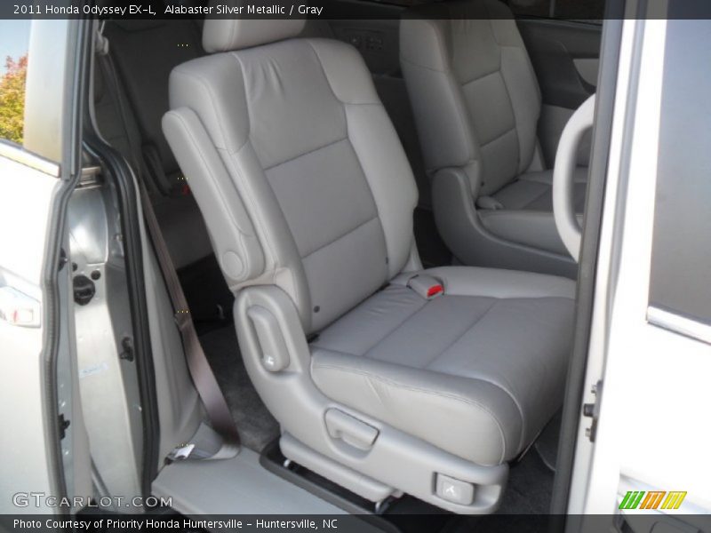 Alabaster Silver Metallic / Gray 2011 Honda Odyssey EX-L