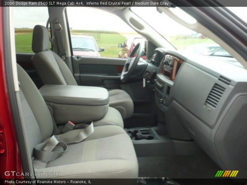 Inferno Red Crystal Pearl / Medium Slate Gray 2006 Dodge Ram 2500 SLT Mega Cab 4x4