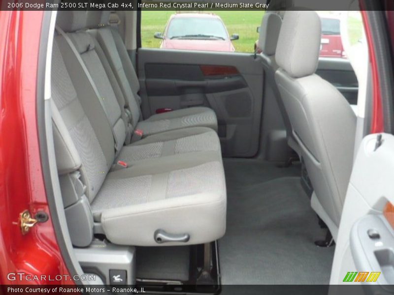 Inferno Red Crystal Pearl / Medium Slate Gray 2006 Dodge Ram 2500 SLT Mega Cab 4x4