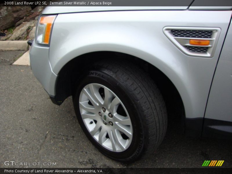 Zermatt Silver Metallic / Alpaca Beige 2008 Land Rover LR2 SE