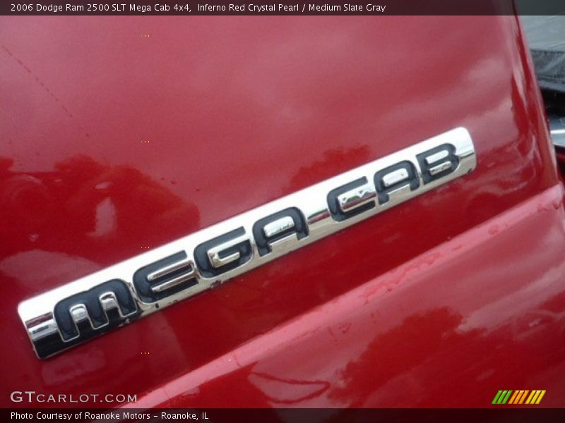 Inferno Red Crystal Pearl / Medium Slate Gray 2006 Dodge Ram 2500 SLT Mega Cab 4x4