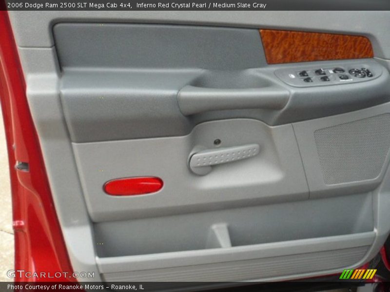 Inferno Red Crystal Pearl / Medium Slate Gray 2006 Dodge Ram 2500 SLT Mega Cab 4x4