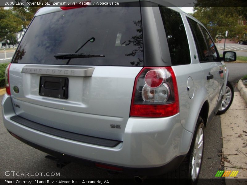 Zermatt Silver Metallic / Alpaca Beige 2008 Land Rover LR2 SE
