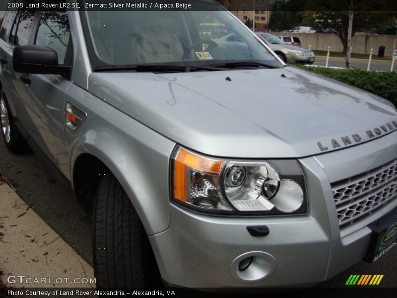 Zermatt Silver Metallic / Alpaca Beige 2008 Land Rover LR2 SE