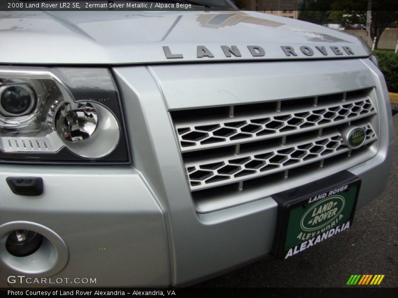 Zermatt Silver Metallic / Alpaca Beige 2008 Land Rover LR2 SE