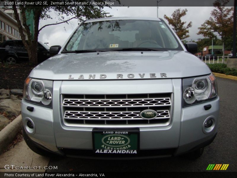 Zermatt Silver Metallic / Alpaca Beige 2008 Land Rover LR2 SE