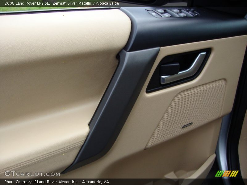 Zermatt Silver Metallic / Alpaca Beige 2008 Land Rover LR2 SE