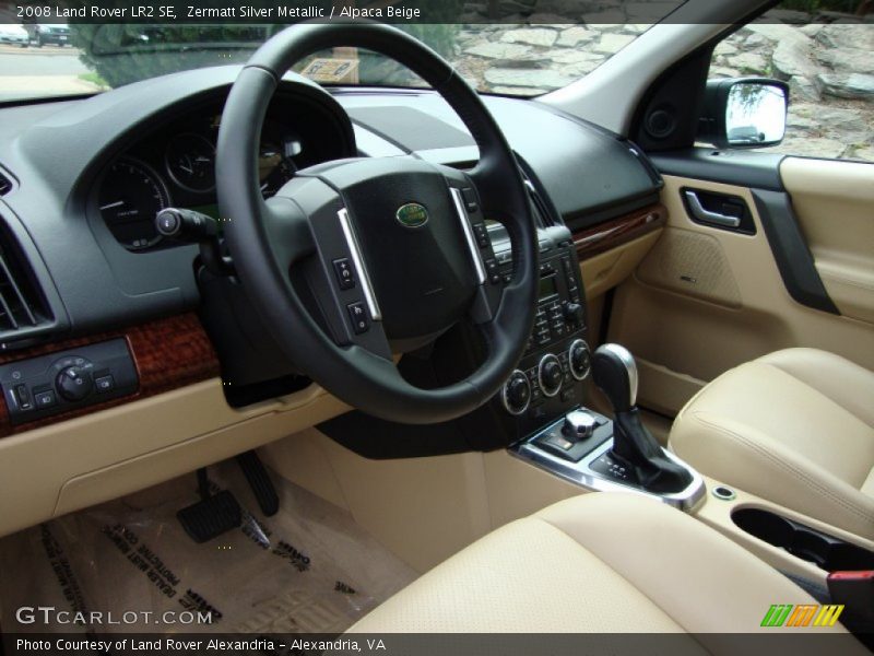 Zermatt Silver Metallic / Alpaca Beige 2008 Land Rover LR2 SE