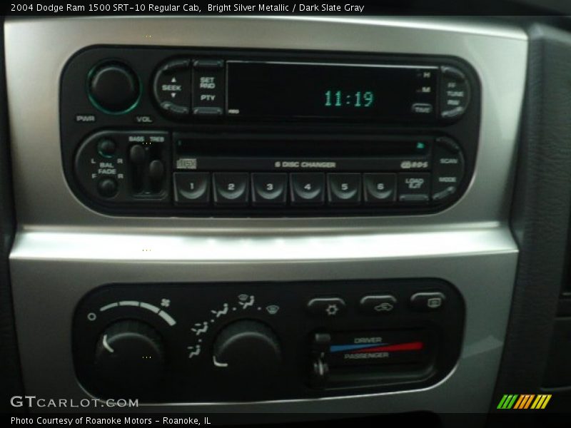 Audio System of 2004 Ram 1500 SRT-10 Regular Cab