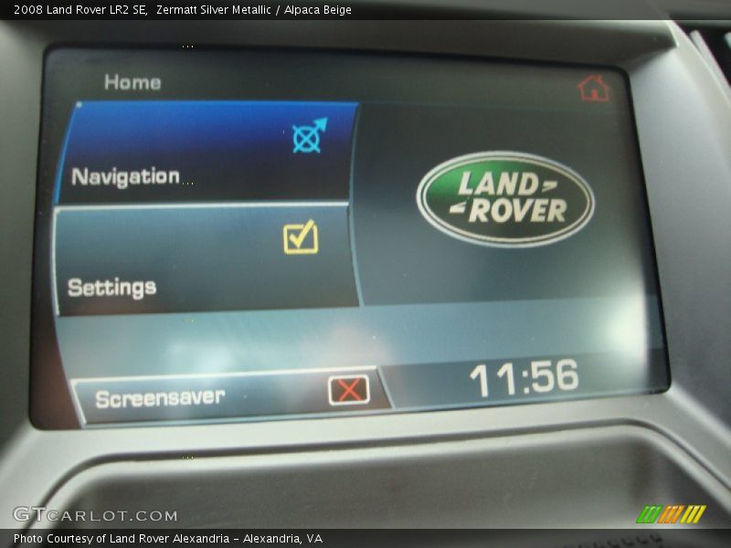 Zermatt Silver Metallic / Alpaca Beige 2008 Land Rover LR2 SE