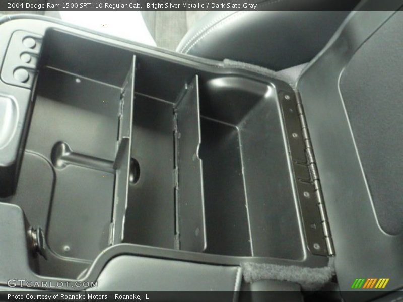 Bright Silver Metallic / Dark Slate Gray 2004 Dodge Ram 1500 SRT-10 Regular Cab