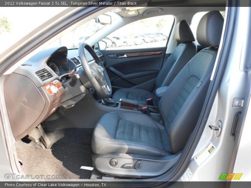 Tungsten Silver Metallic / Titan Black 2012 Volkswagen Passat 2.5L SEL