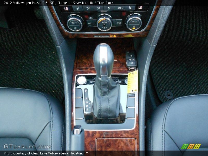  2012 Passat 2.5L SEL 6 Speed Tiptronic Automatic Shifter