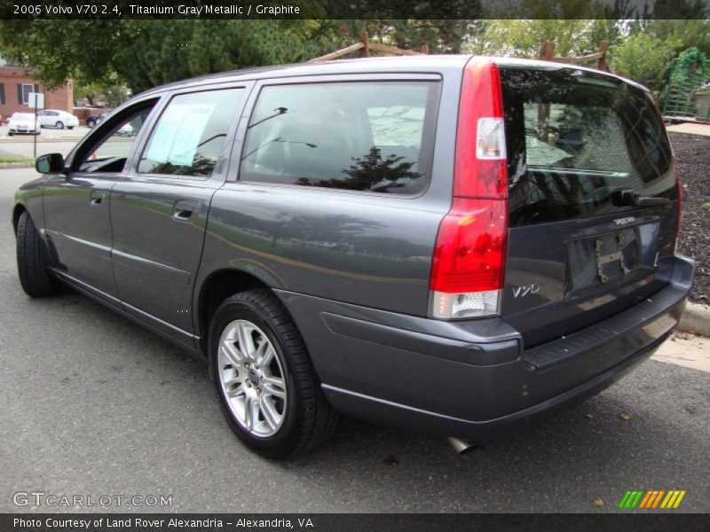 Titanium Gray Metallic / Graphite 2006 Volvo V70 2.4