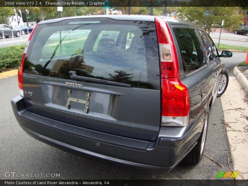 Titanium Gray Metallic / Graphite 2006 Volvo V70 2.4