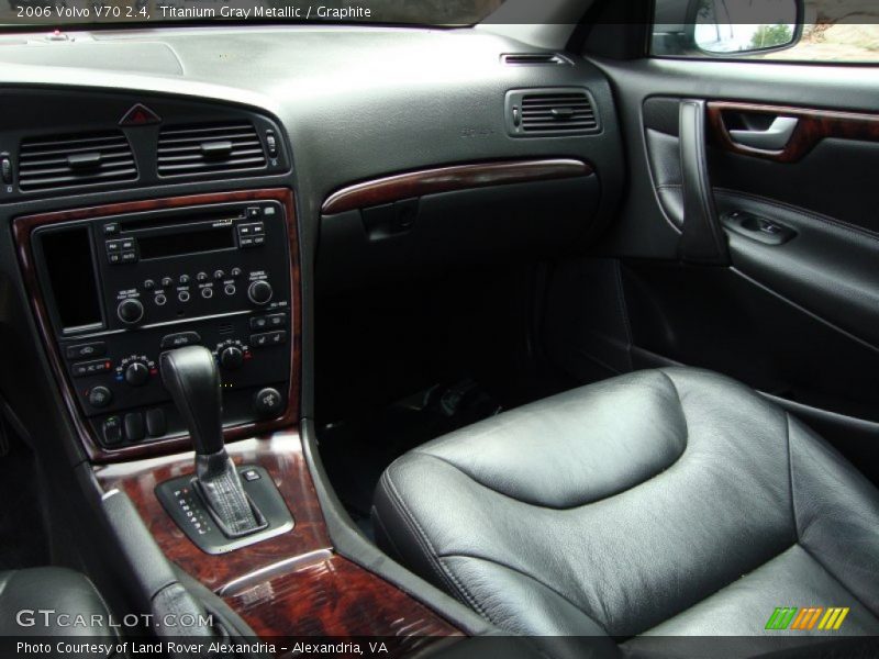 Titanium Gray Metallic / Graphite 2006 Volvo V70 2.4