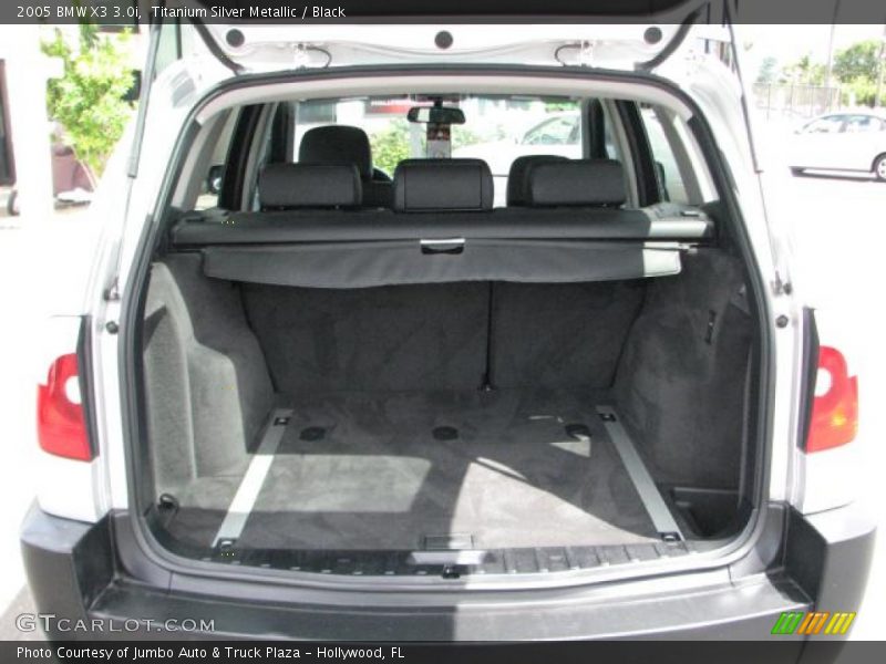 Titanium Silver Metallic / Black 2005 BMW X3 3.0i