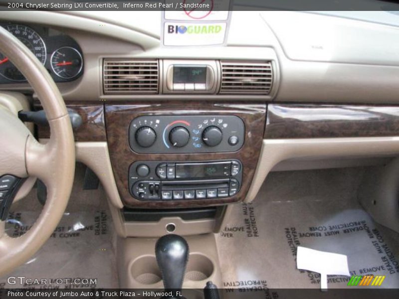 Inferno Red Pearl / Sandstone 2004 Chrysler Sebring LXi Convertible