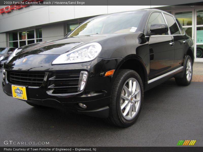 Black / Havanna/Sand Beige 2009 Porsche Cayenne S