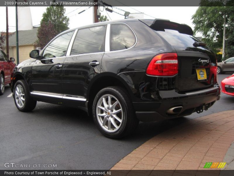 Black / Havanna/Sand Beige 2009 Porsche Cayenne S
