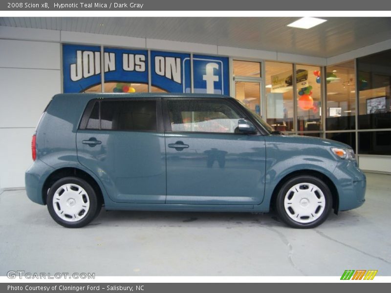 Hypnotic Teal Mica / Dark Gray 2008 Scion xB