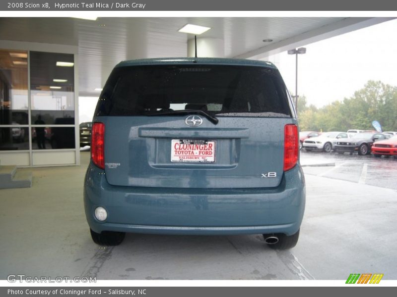 Hypnotic Teal Mica / Dark Gray 2008 Scion xB