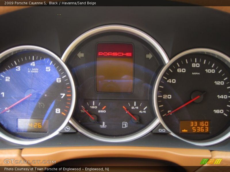 Black / Havanna/Sand Beige 2009 Porsche Cayenne S