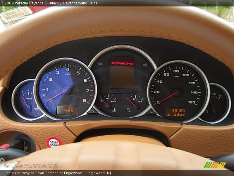 Black / Havanna/Sand Beige 2009 Porsche Cayenne S