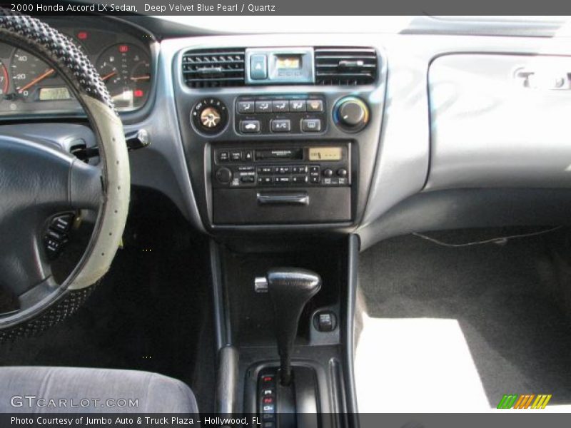 Deep Velvet Blue Pearl / Quartz 2000 Honda Accord LX Sedan