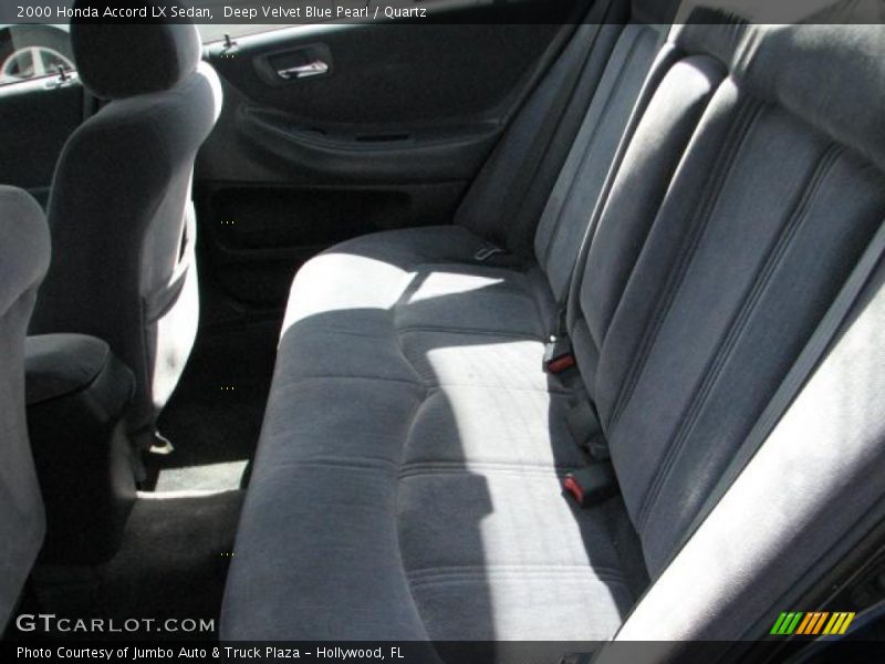 Deep Velvet Blue Pearl / Quartz 2000 Honda Accord LX Sedan