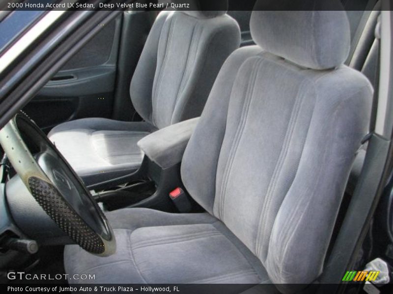 Deep Velvet Blue Pearl / Quartz 2000 Honda Accord LX Sedan