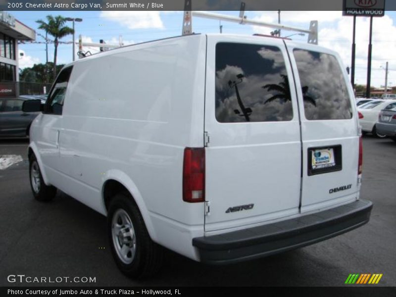 Summit White / Blue 2005 Chevrolet Astro Cargo Van