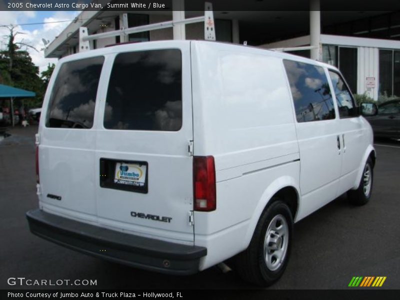 Summit White / Blue 2005 Chevrolet Astro Cargo Van