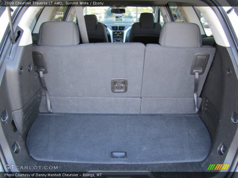 Summit White / Ebony 2009 Chevrolet Traverse LT AWD