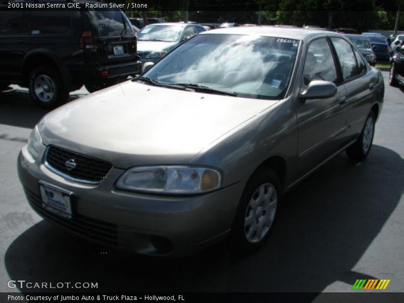 Radium Silver / Stone 2001 Nissan Sentra GXE
