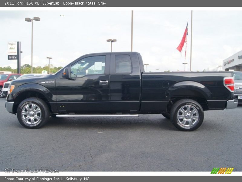  2011 F150 XLT SuperCab Ebony Black