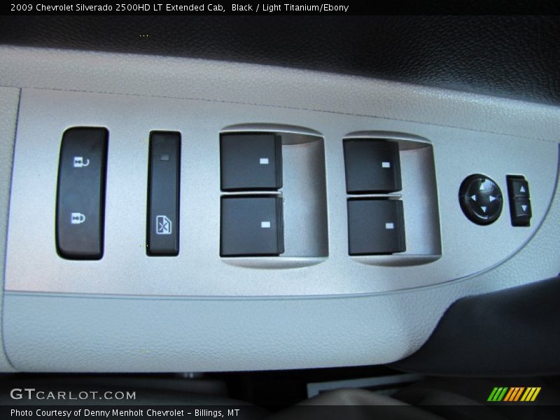 Black / Light Titanium/Ebony 2009 Chevrolet Silverado 2500HD LT Extended Cab