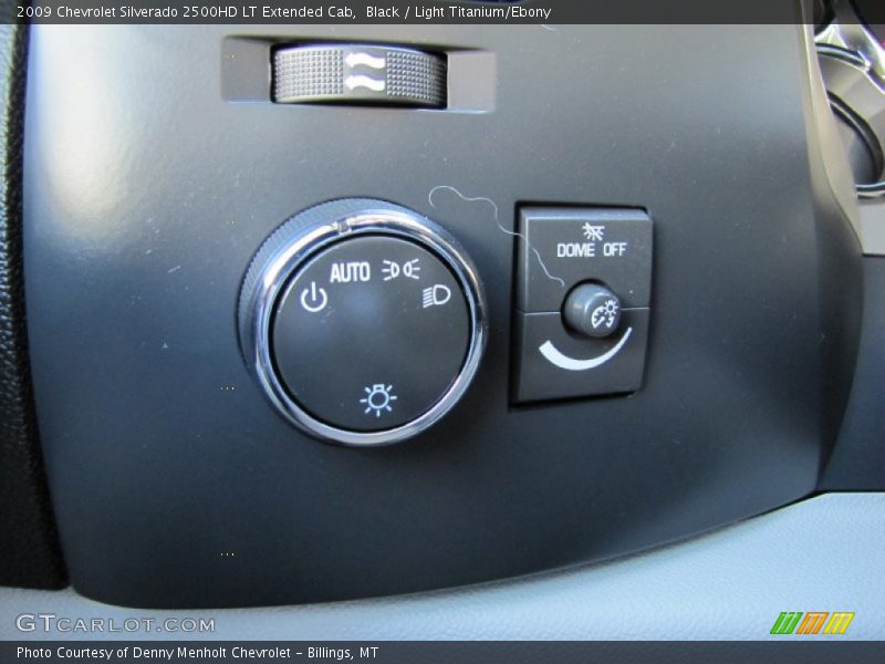 Black / Light Titanium/Ebony 2009 Chevrolet Silverado 2500HD LT Extended Cab