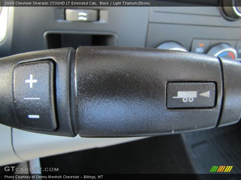 Black / Light Titanium/Ebony 2009 Chevrolet Silverado 2500HD LT Extended Cab