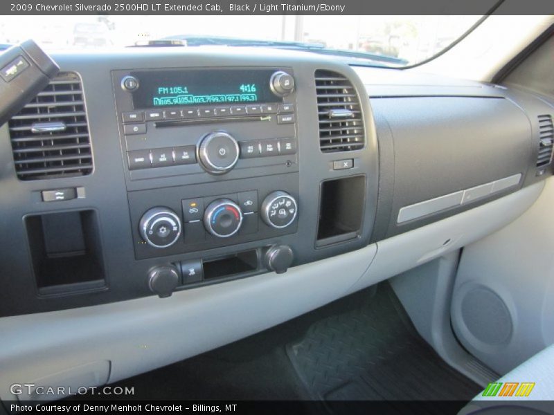 Controls of 2009 Silverado 2500HD LT Extended Cab