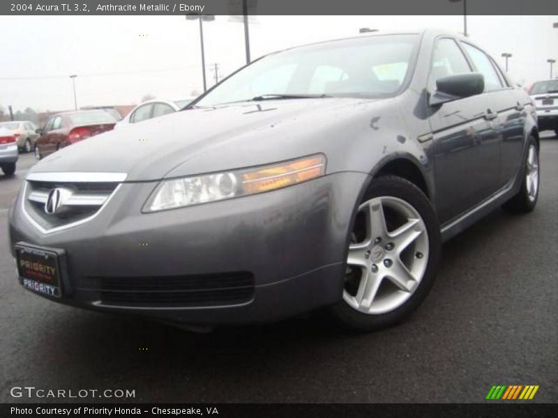 Anthracite Metallic / Ebony 2004 Acura TL 3.2