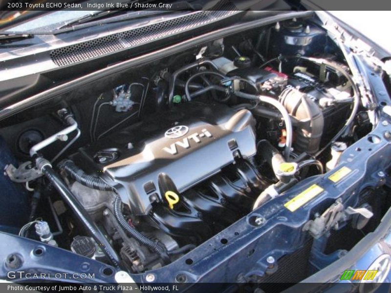  2003 ECHO Sedan Engine - 1.5 Liter DOHC 16-Valve 4 Cylinder