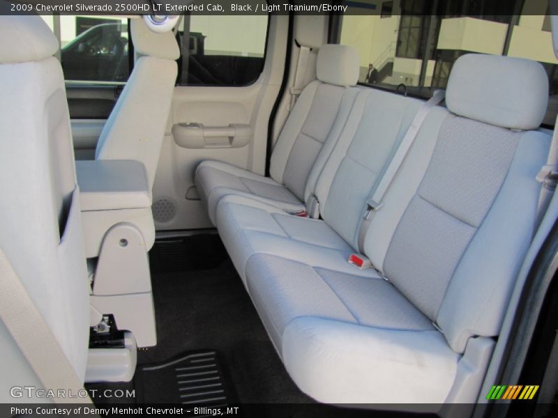 Black / Light Titanium/Ebony 2009 Chevrolet Silverado 2500HD LT Extended Cab