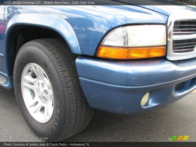 Atlantic Blue Pearl / Dark Slate Gray 2002 Dodge Durango SLT