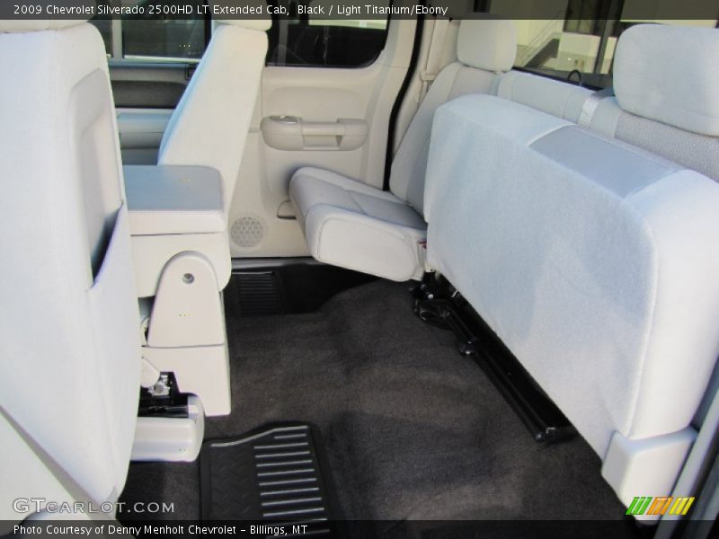 Black / Light Titanium/Ebony 2009 Chevrolet Silverado 2500HD LT Extended Cab