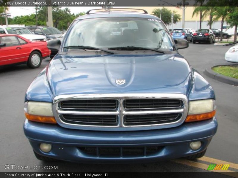 Atlantic Blue Pearl / Dark Slate Gray 2002 Dodge Durango SLT