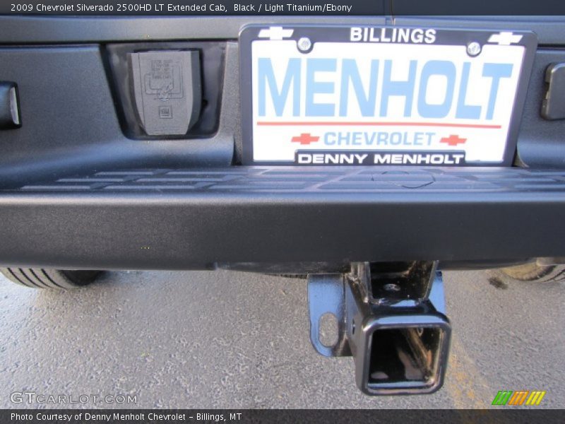 Black / Light Titanium/Ebony 2009 Chevrolet Silverado 2500HD LT Extended Cab